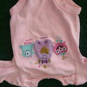 Girl monster onsie
